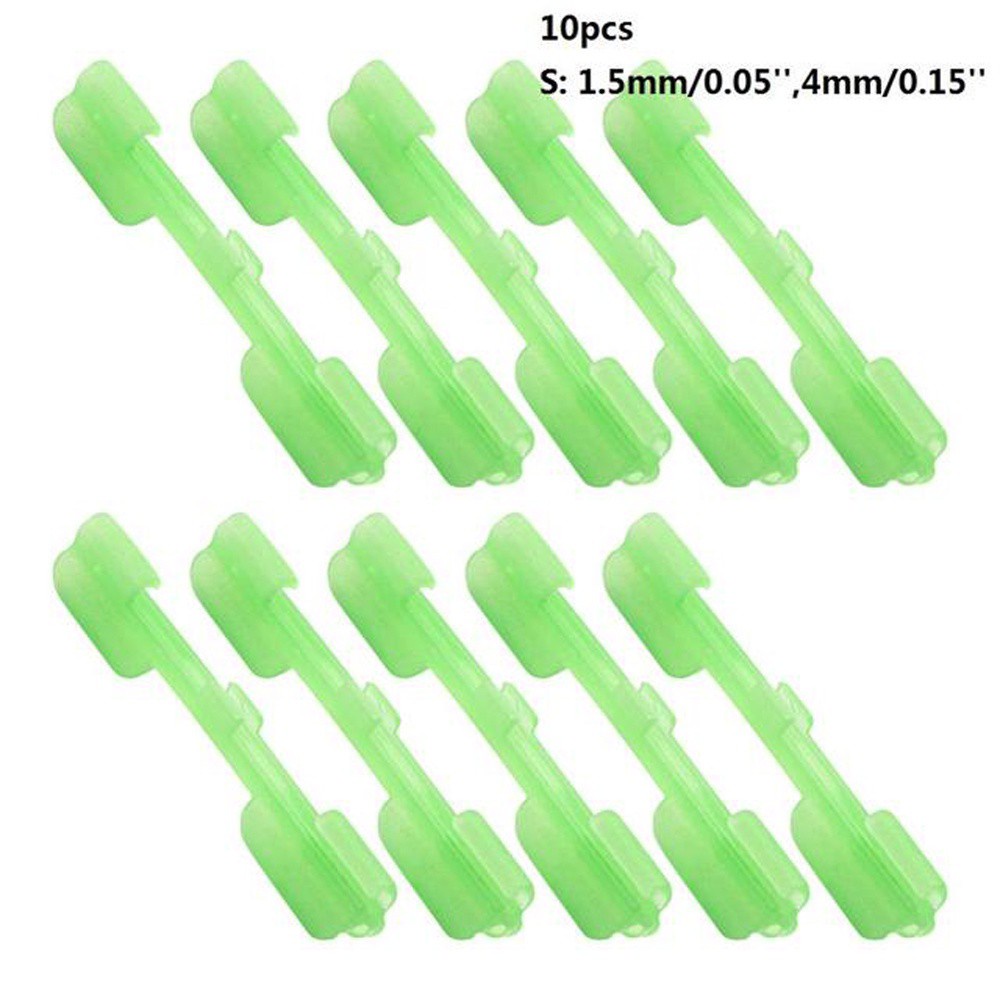 Que phao phát sáng huỳnh quang gắn cần câu cá ban đêm