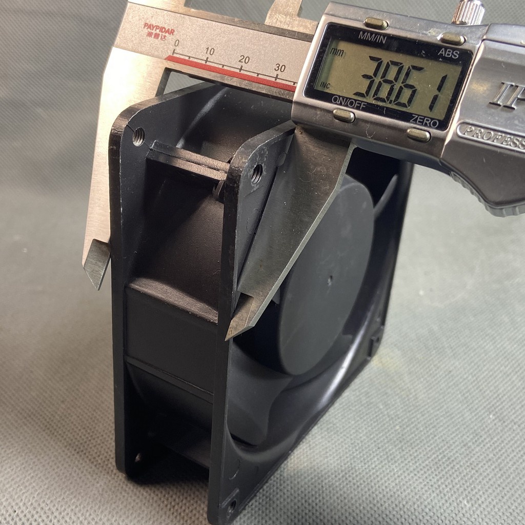 Quạt Hút BI-SONIC 220V 12Cm khung nhôm - Hút Khói SUNON 12x12x4Cm DP200A 220VAC