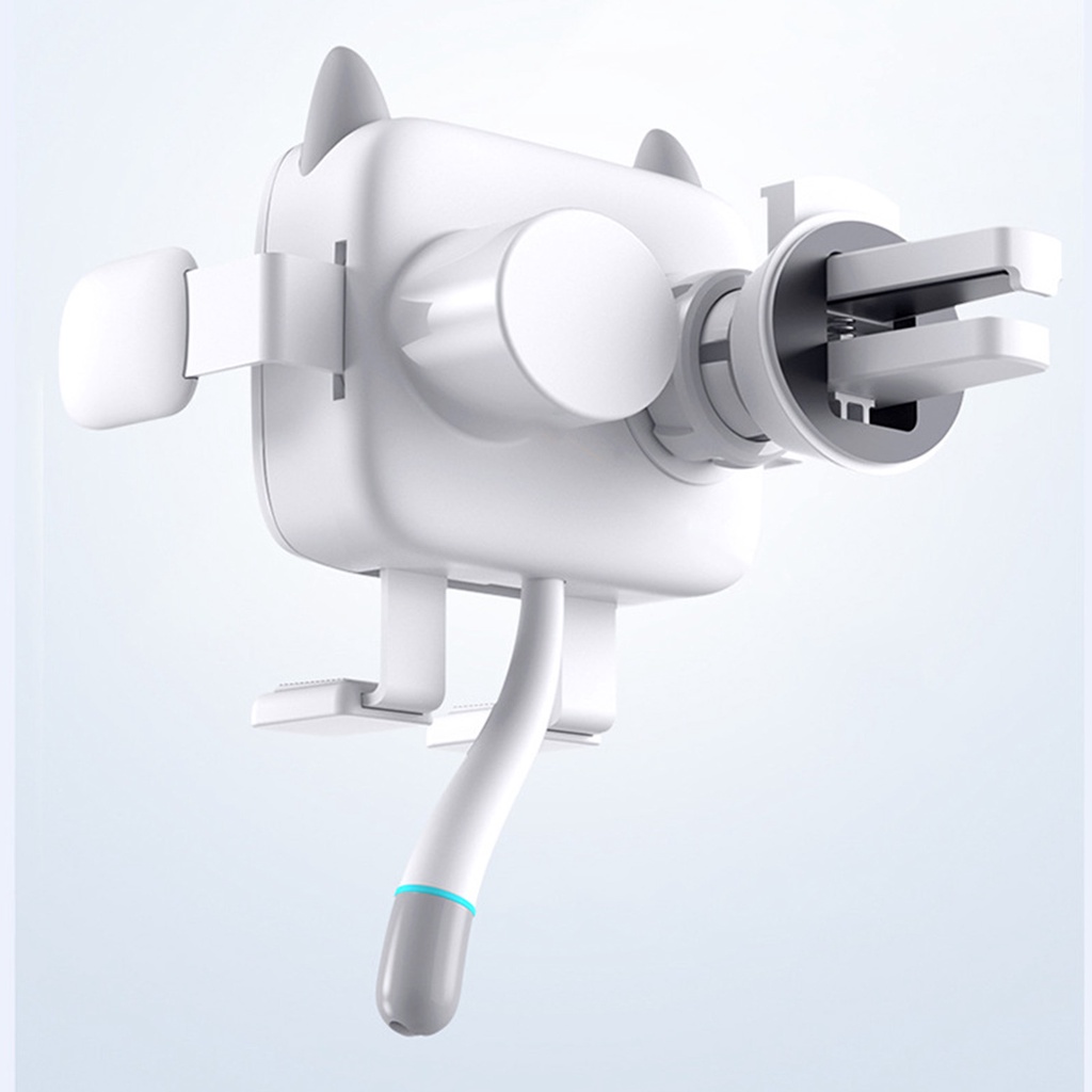 Hàng Sẵn Giá đỡ điện thoại trên ô tô 2 trong 1 sạc không dây 15W Kẹp tự cho Bảng điều khiển Thông gió【Southdakota051】