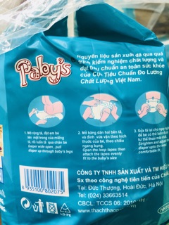 Bộ 140 miếng Tã dán Paby’s size M (5-10kg)