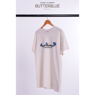 Áo thun Unisex Oversized Butterfly Blue Kandi