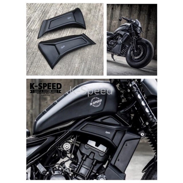 Ốp sườn trên Diablo v2 cho Honda Rebel 300 và Rebel 500