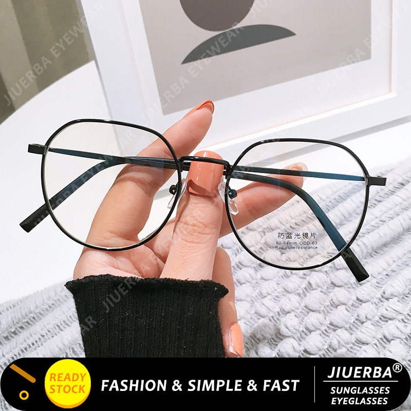 Mắt Kính Chống Bức Xạ Phong Cách Hàn Quốc Xinh Xắn Cho Nữ