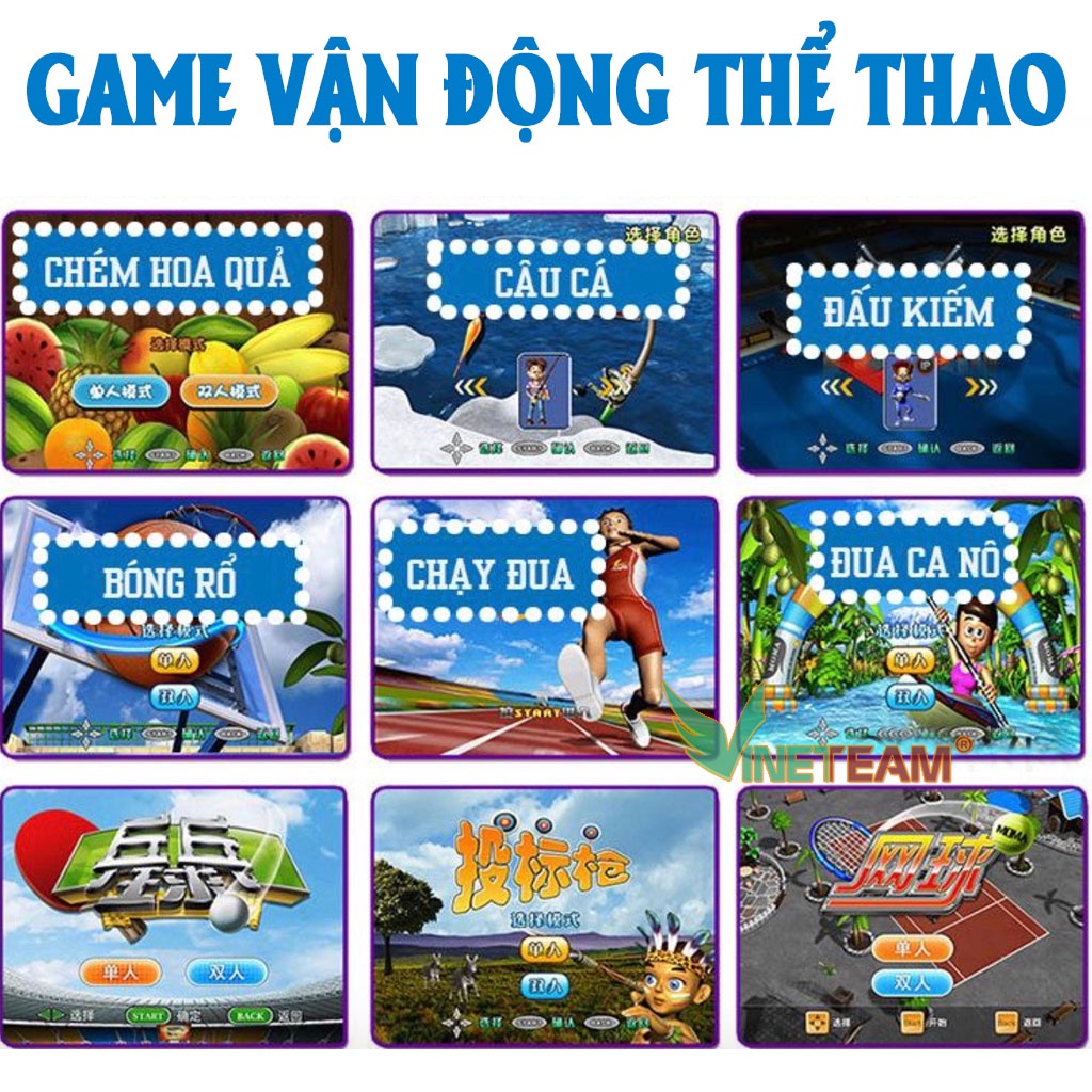 Tặng Tông Đơ Cắt Tóc Thảm nhảy Smart Chơi Game Tại Nhà, thảm chơi game sẵn 200 trò trí tuệ, cổng AV, kết nối không dây