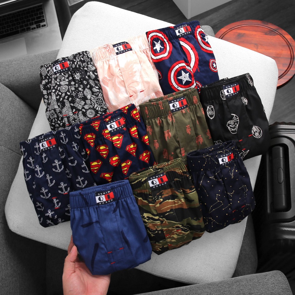 ■♥️SALE CUỐI NĂM♥️ QUẦN ĐÙI NAM KATE CAO CẤP - Quần Boxer Ngủ Đùi Mặc Nhà