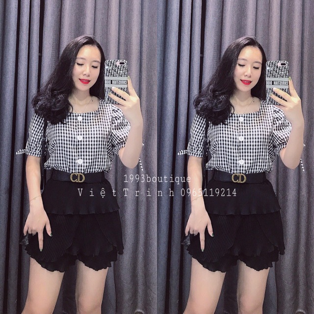 Áo kẻ khuy