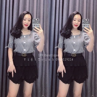 Áo kẻ khuy