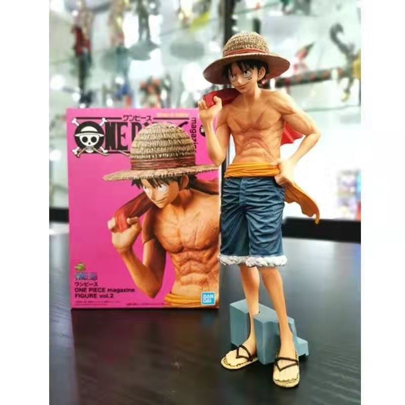 [One piece] Mô hình Figure Luffy cởi trần - Vua hải tặc tương lai - 22 cm