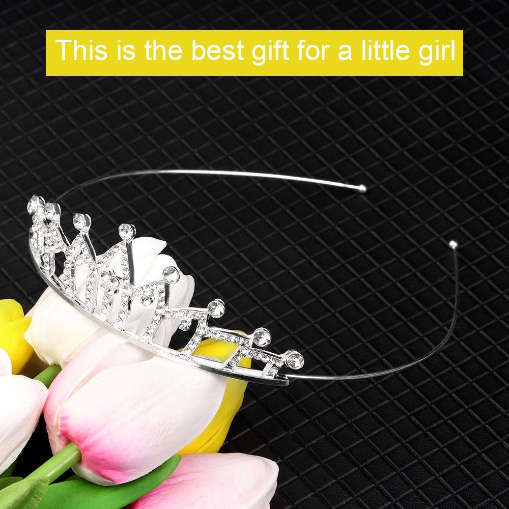 Vương Miện Công Chúa MIHAN1 Làm Bằng Tay|Vương Miện Bling Bling