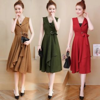 Freeship 99k tq_đầm công sở