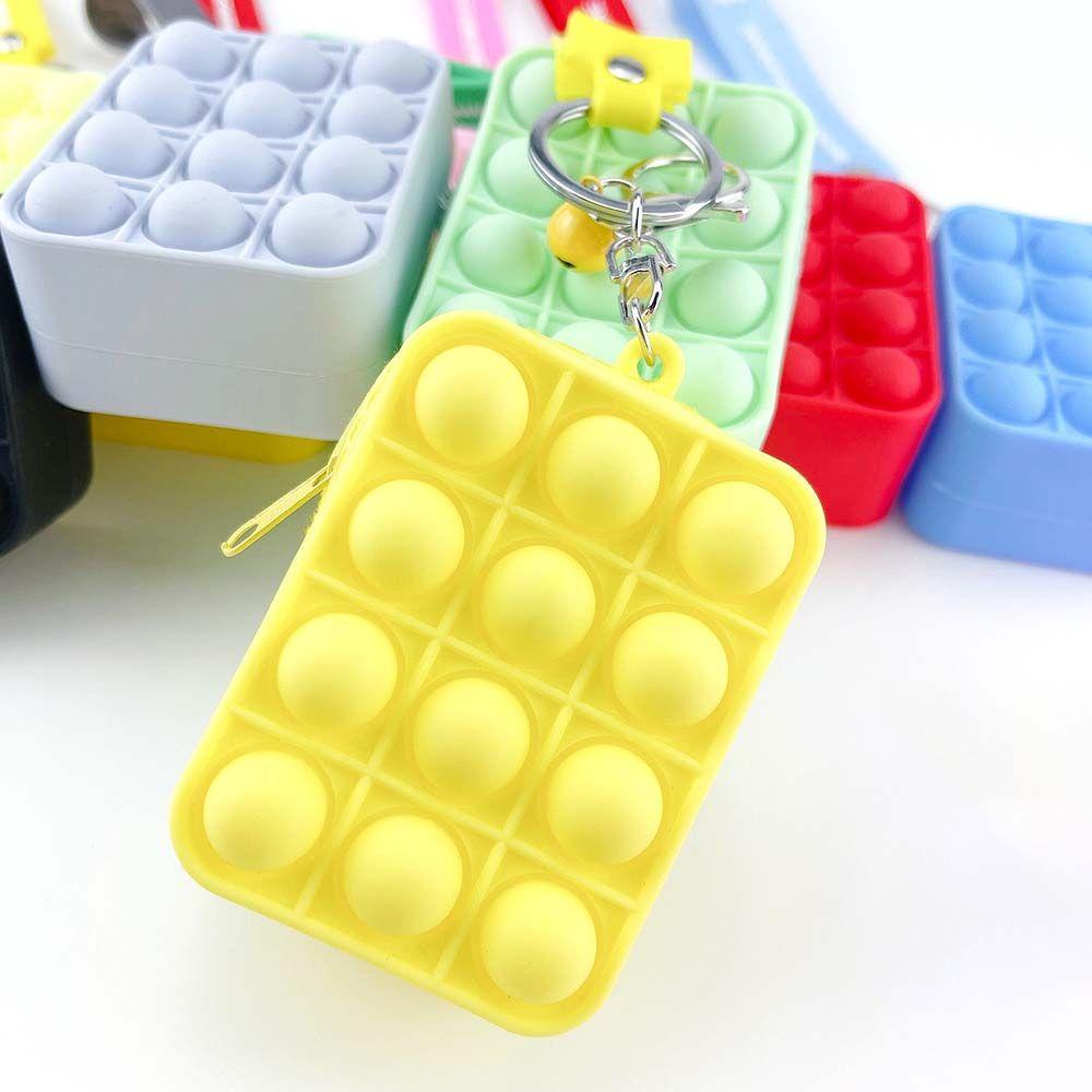 Móc Khóa Có Túi Đựng Tiền Xu Bóp Để Giảm Căng Thẳng