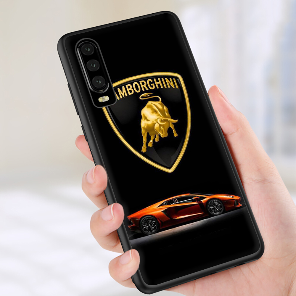 Ốp Điện Thoại Tpu Mềm Chống Rơi In Logo Lamborghini Cho Huawei P Smart 2021 P Smart S P9 P10 Lite P20 Pro