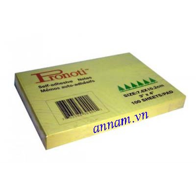 GIẤY NOTE PRONOTI 3*4