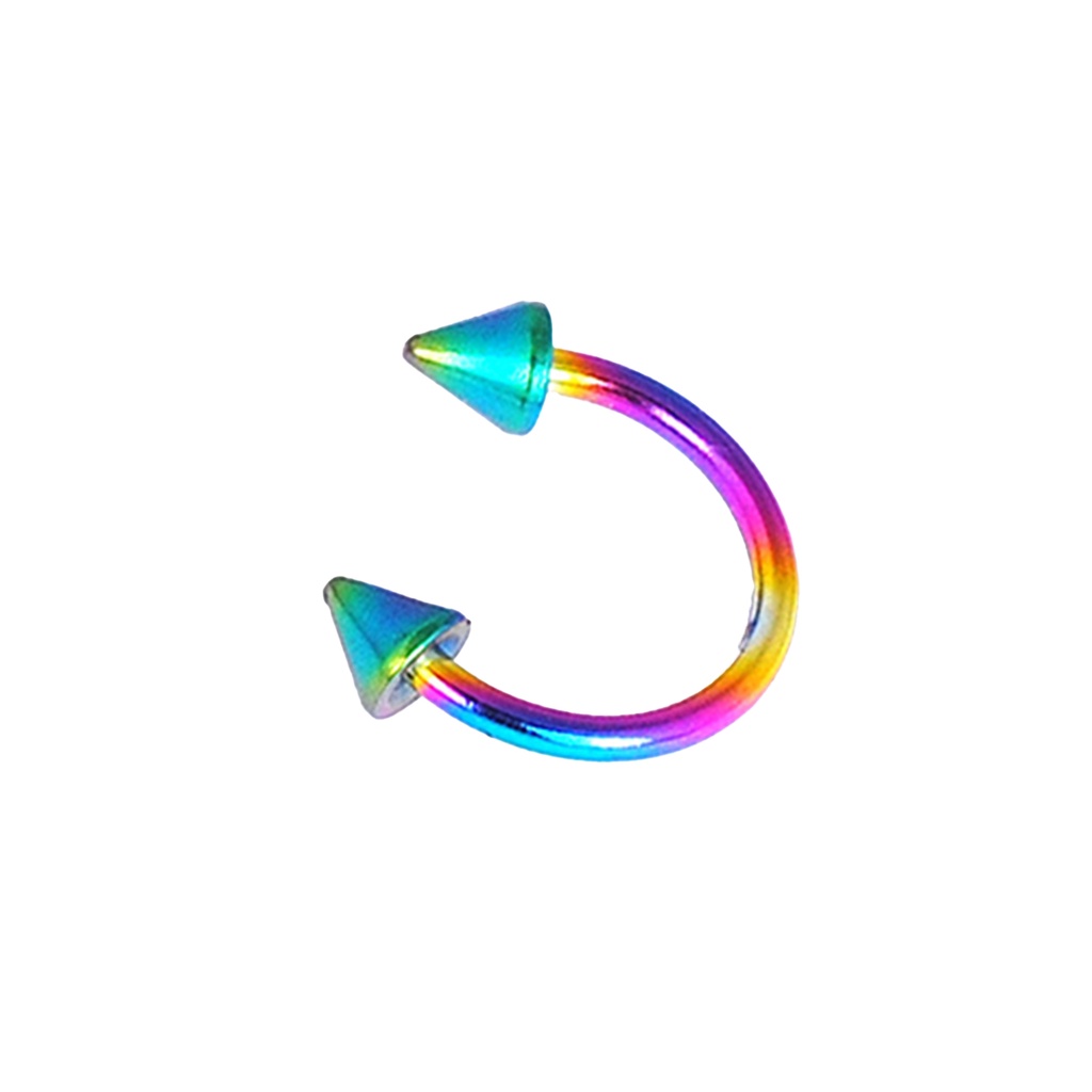 Khuyên Mũi Hình Quả Tạ Tròn Thời Trang Unisex