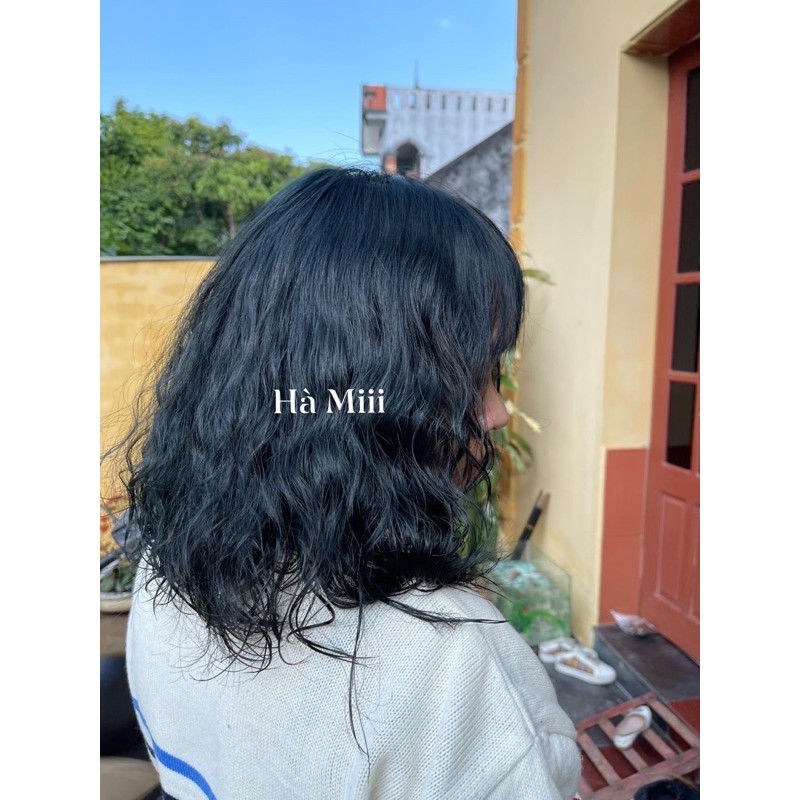 COMBO Nhuộm Xanh Đen ( tặng kèm oxy trợ )