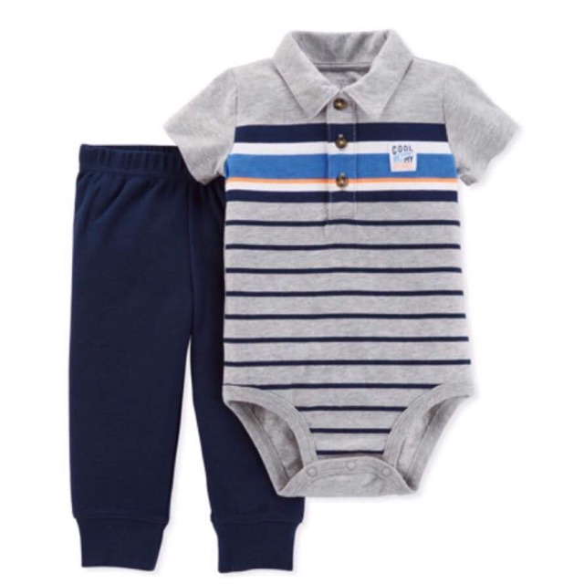 BODY CHIP CARTER CỔ BẺ POLO, CÀI NÚT