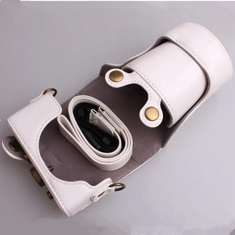 Túi Da Pu Đựng Máy Ảnh Canon EOS M10 Canon EOS M10 Kèm Ống Kính 15-45mm