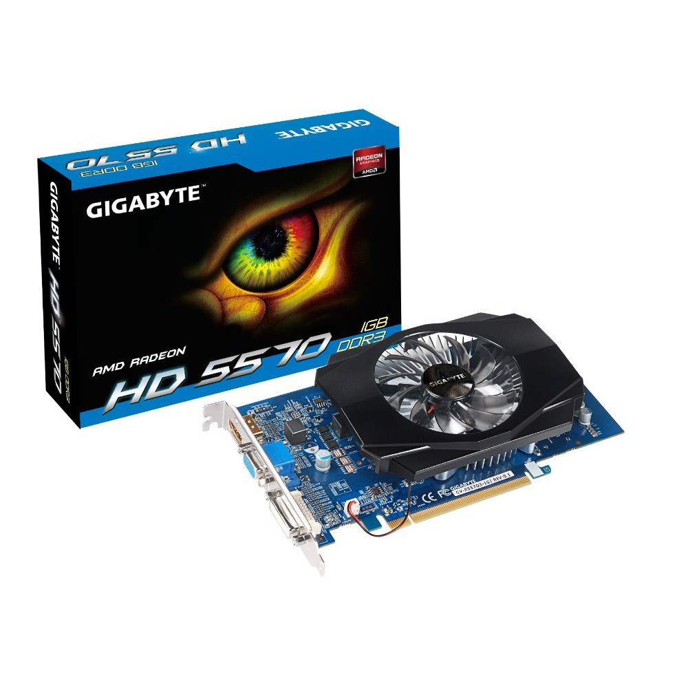 Card màn hình HD 5570 Gigabyte, 1 gb ram 3, 6670 1gd3, 6570 2gd3 nhiều hãng | BigBuy360 - bigbuy360.vn