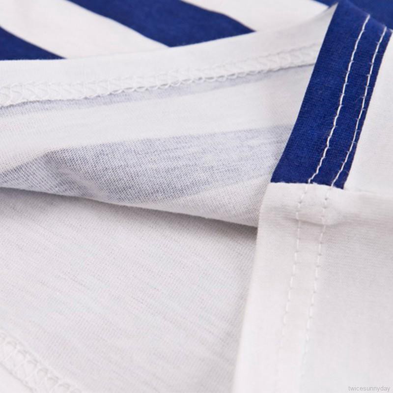 Set áo thun sọc ngang + Quần short jeans cho bé trai