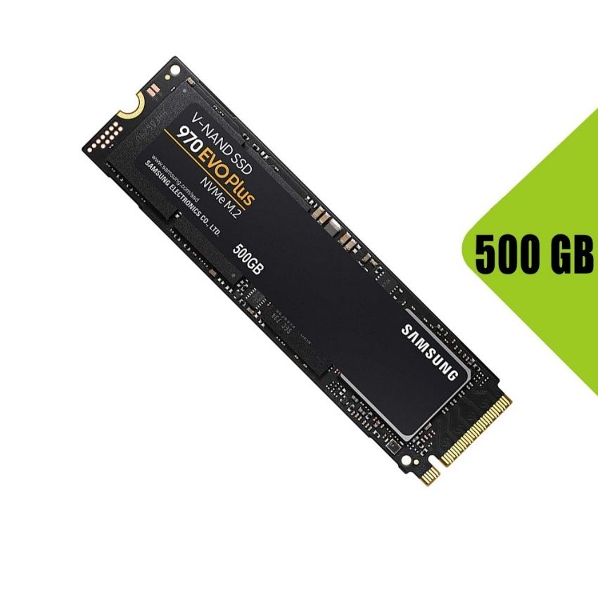 Ổ cứng gắn trong SSD Samsung 970 Evo Plus 500Gb PCIe 3.0x4 NVMe M2.2280 (MZ-V7S500BW) (3500MB/s - 3200MB/s)