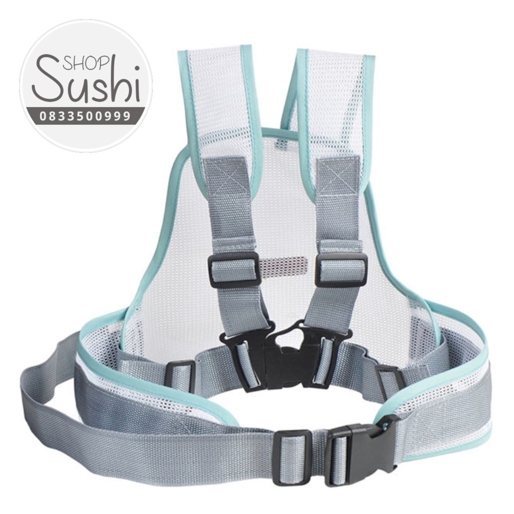 (FreeShip) Đai xe máy trẻ em dạng lưới phản quang thoáng mát