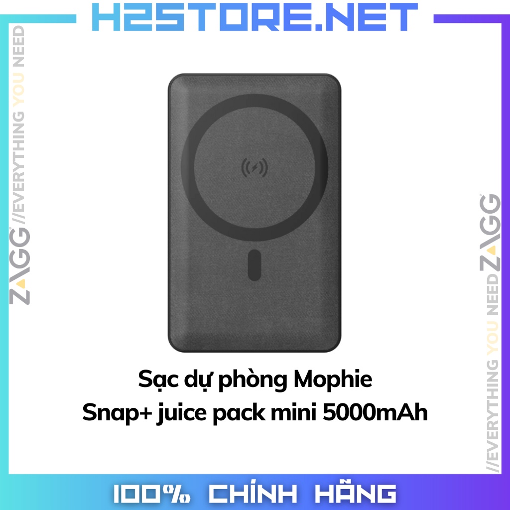 Sạc dự phòng Mophie Snap+ juice pack mini 5000mAh [CHÍNH HÃNG PHÂN PHỐI]