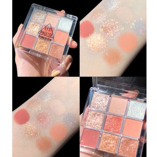 Phấn mắt Coco Venus Dikalu 9 ô nhũ