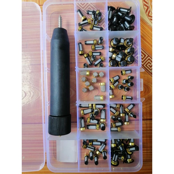 Combo hộp lọc + dụng cụ thay lọc kim phun