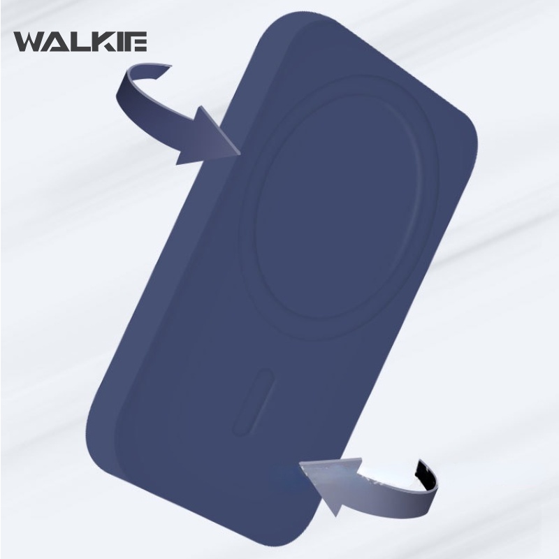 Vỏ silicon mềm WALKIE bảo vệ sạc dự phòng không dây chính hãng iPhone 12 Pro Max tiện dụng