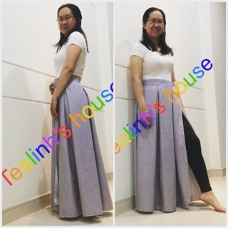 Váy chống nắng thiết kế, 1 hay 2 lớp từ vải thônkiejen Hàn 100% cotton