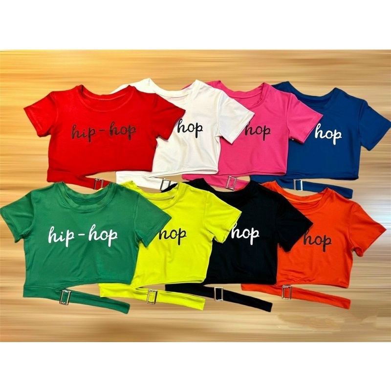 Bộ đồ áo croptop quần jogger túi hộp siêu cá tính tập gym, aerobic, dance