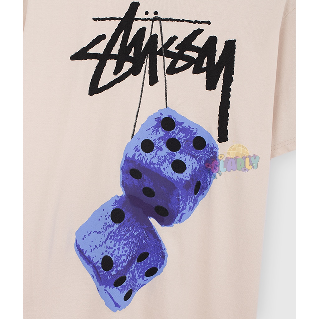 Áo phông Stussy họa tiết Fuzy Dice Tee