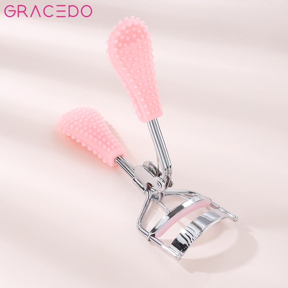 Dụng cụ kẹp bấm cong lông mi GRACEDO cầm tay nhỏ gọn góc rộng chất lượng cao tiện lợi