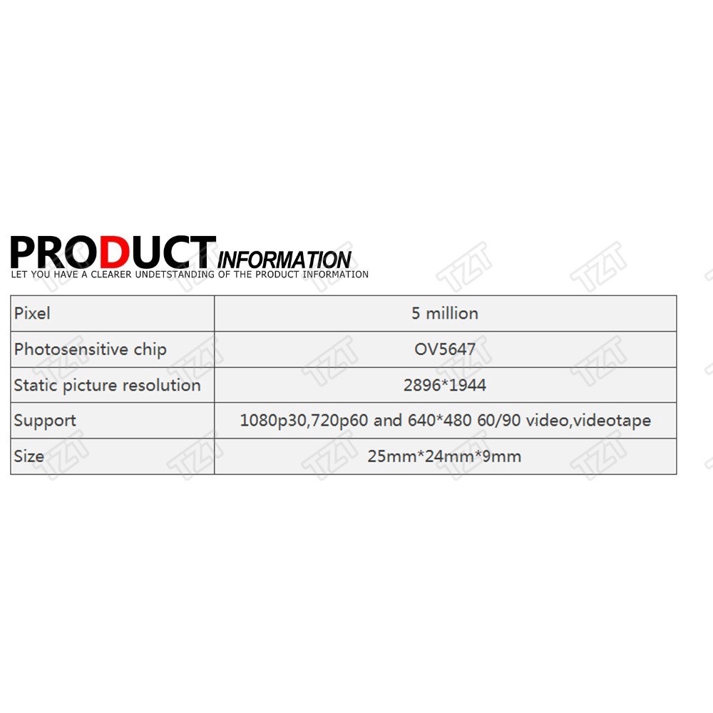 Webcam Mini Tương Thích Raspberry Pi 3 Model B + 1080p 720p 5mp