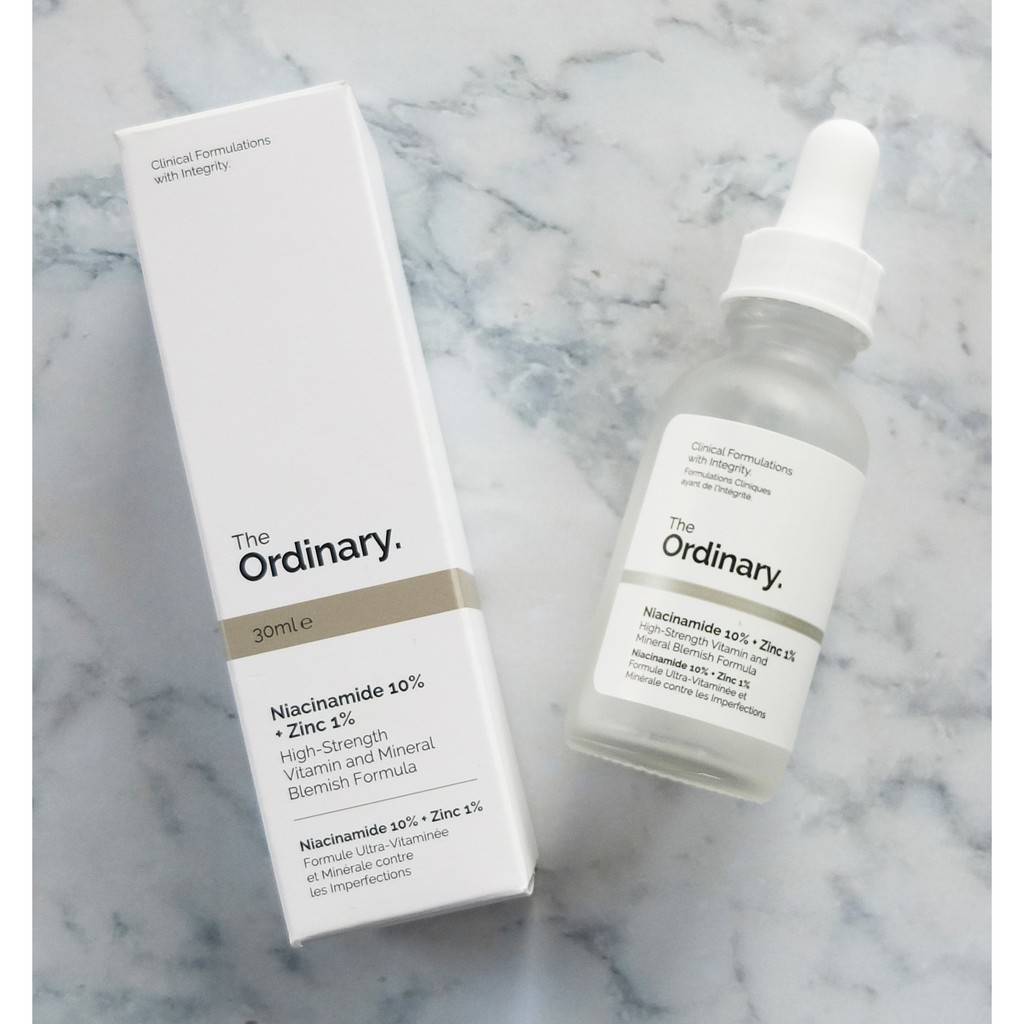[Niacinamide 10% + Zinc 1%] Tinh Chất Se khít Lỗ Chân Lông The Ordinary Niacinamide 10% + Zinc 1% | BigBuy360 - bigbuy360.vn