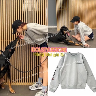 Áo nỉ sweater sao Lisa BP