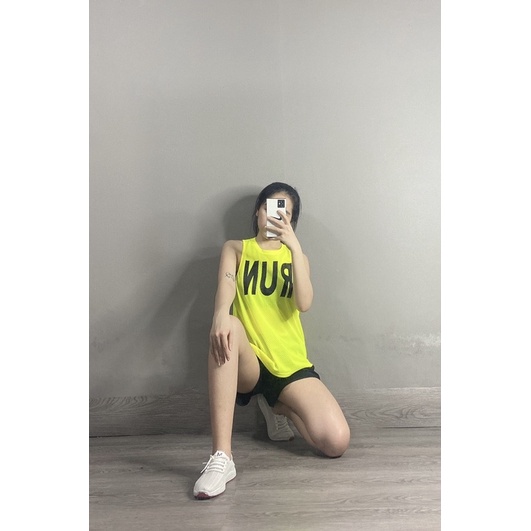 BỘ SHORT THỂ THAO NỮ SIÊU XINH - SET QUẦN SHORT + TANKTOP RUN