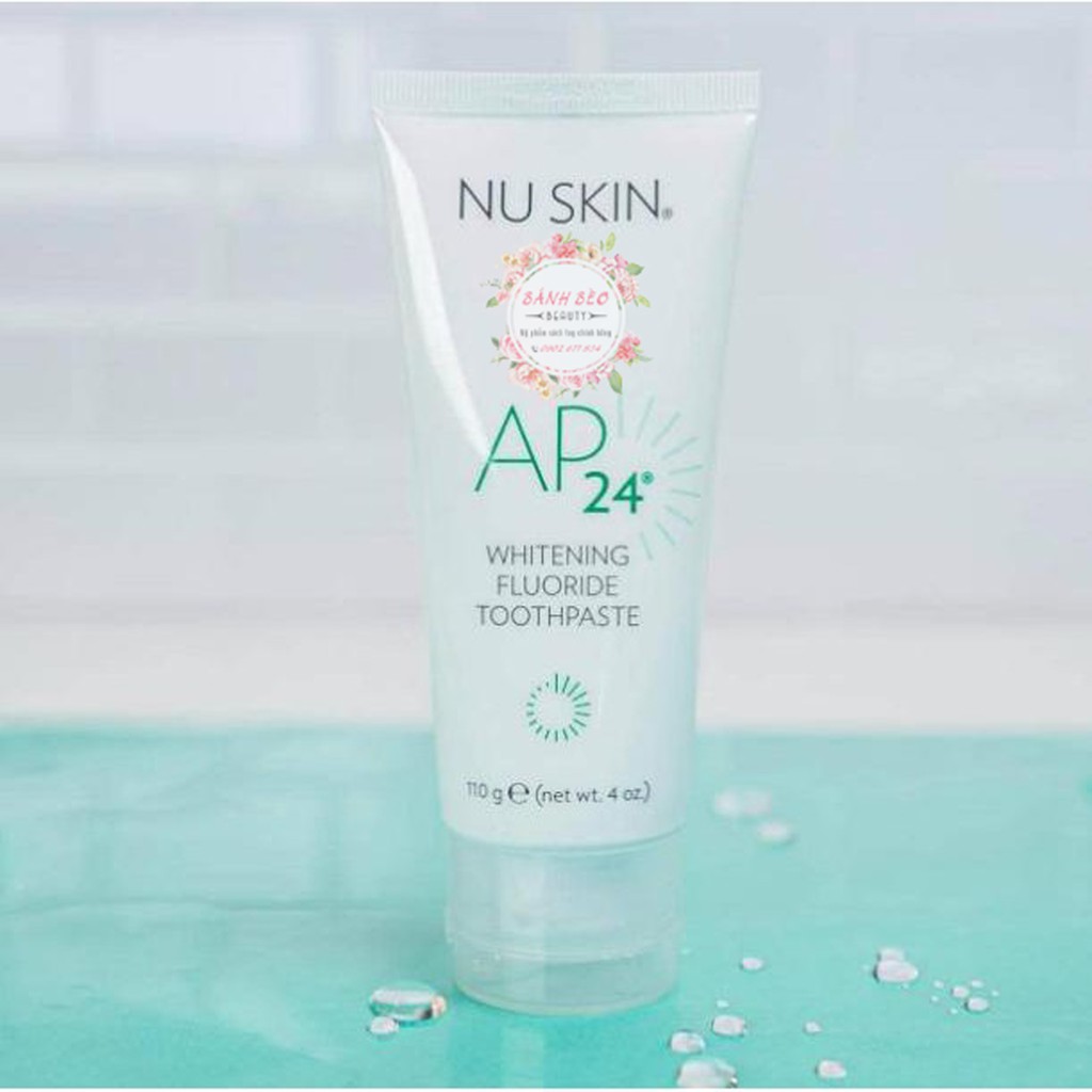 Kem đánh răng Nuskin AP24 giúp răng trắng sáng vượt trội hơn sau 1 tuần sử dụng