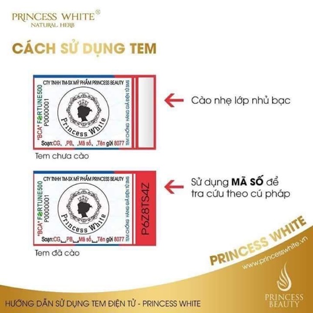 KEM CHỐNG NẮNG PRINCESS WHITE