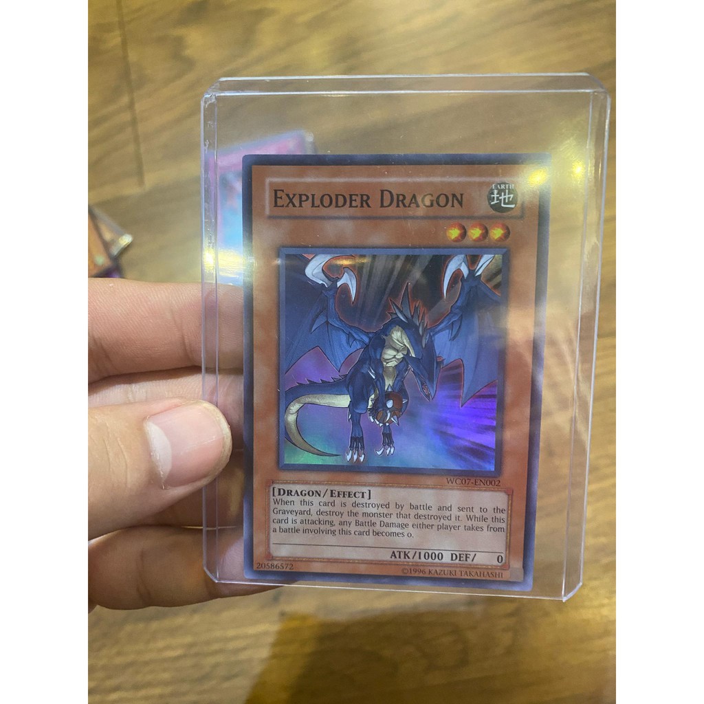 Lá bài thẻ bài Yugioh Explorer Dragon – Super Rare - Tặng bọc bài nhựa bảo quản