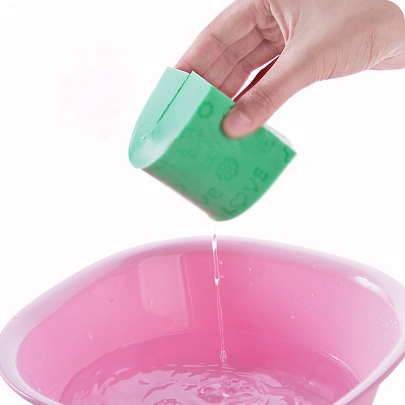 1 miếng mút tắm mềm mại dùng để tẩy tế bào chết cho người lớn và trẻ em 5 cái