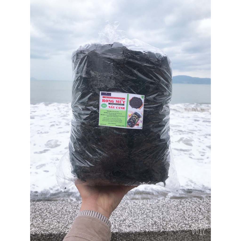 500gr Rong Mứt Nấu Canh - Rong Biển dùng nấu canh hoặc Làm Rong Biển Cháy Tỏi