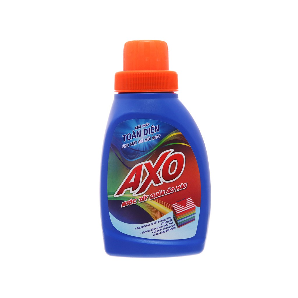 Nước tẩy quần áo màu AXO hương tươi mát 400ml