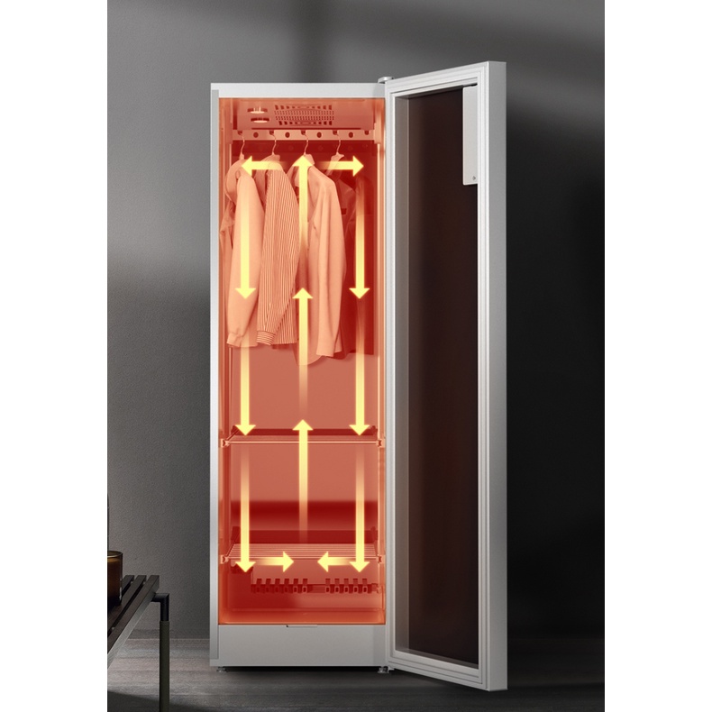 Tủ chăm sóc áo quần thông minh Kumion AIR K6500 White - Chính Hãng - Miễn Phí Giao Hàng