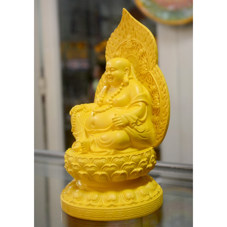 Tượng Phật-Tượng Bồ Tát ngồi đàI sen hào quang cao 17cm-Nhiều mẫu