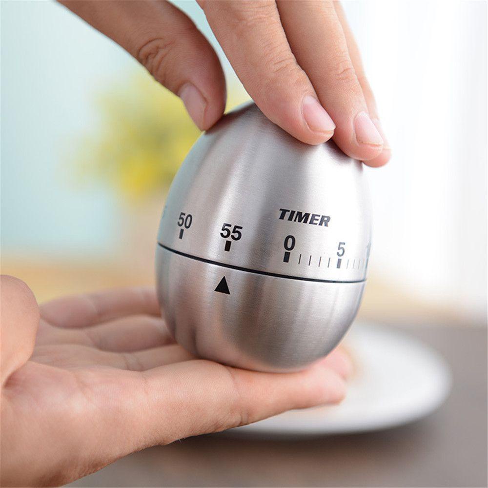 Đồng Hồ Hẹn Giờ Nhà Bếp Bằng Thép Không Gỉ SUENIN|Dụng Cụ Đếm Ngược Cơ Khí Tiện Dụng Cho Gia Đình