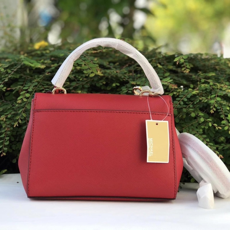 Túi Michael Kors Ava mini đỏ crimson sẵn hàng