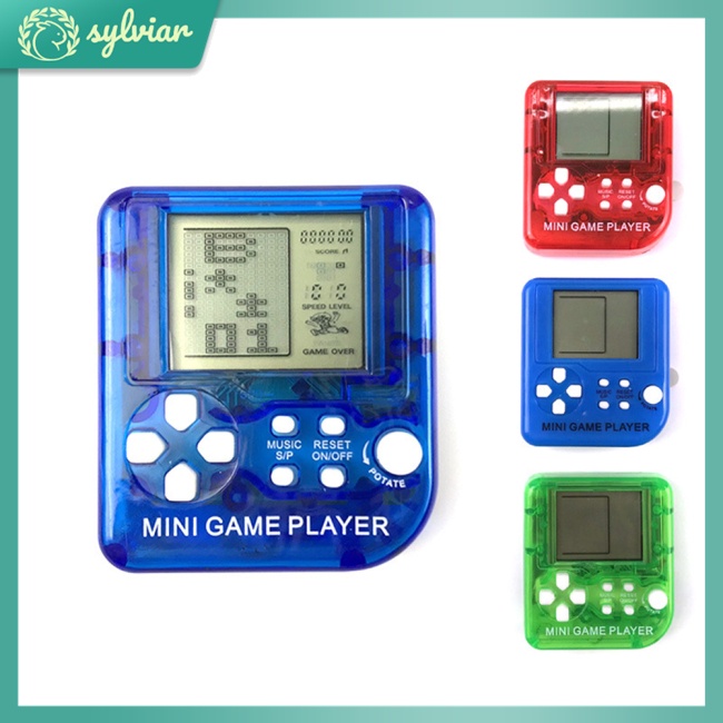 Máy Chơi Game Điện Tử Cầm Tay Mini Có Móc Khóa