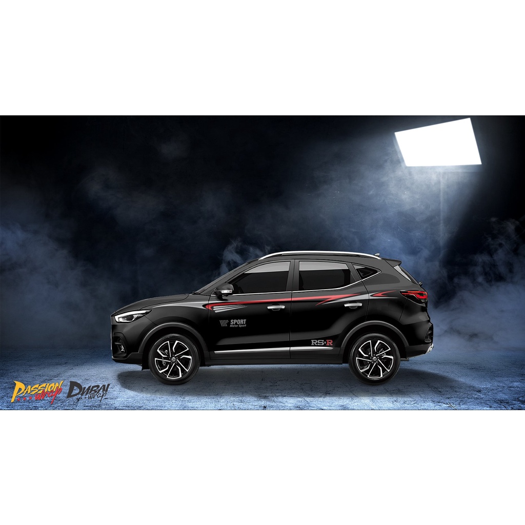 Tem thể thao dán trang trí xe Mg ZS