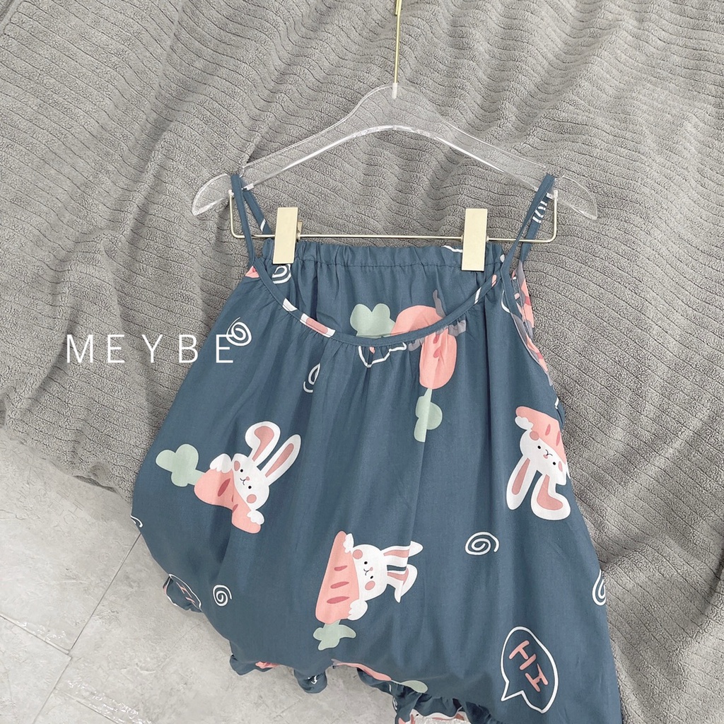 Set Quần Áo Bầu mùa hè vải lanh tole mềm mịn mát freesize 65kg MEYBE